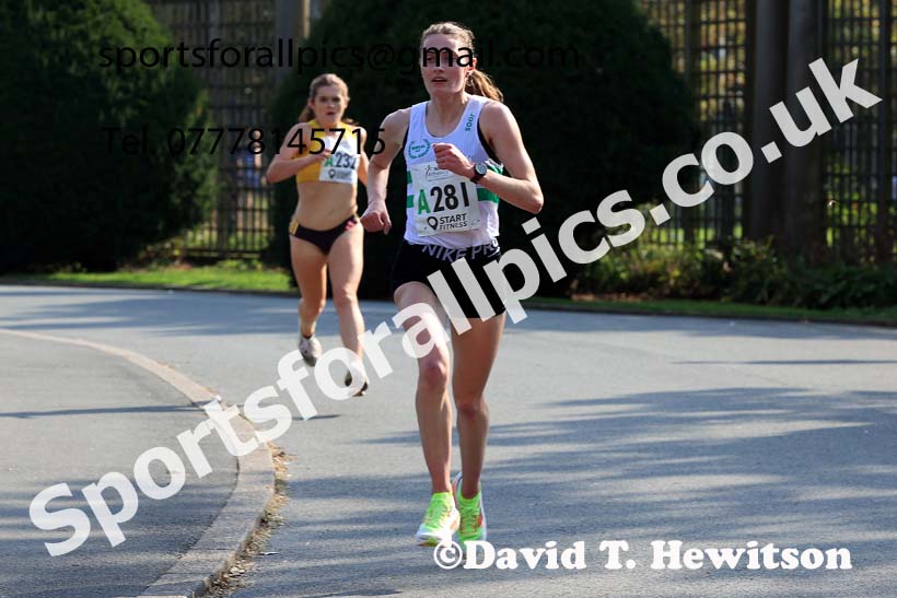 Womens 4 Stage Relay, 2024 Northern Mens 6 and Womens 4 and Youngsters Relays, Stanley Park, Blackpool.  Photo: David T. Hewitson/Sports for All Pics